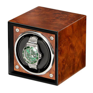 Remontoir Montre - Cube Teck-1-Le Remontoir Montre