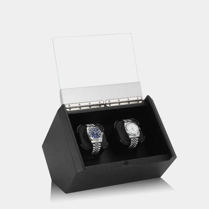 Carica Orologi Automatici - CARAT 2 Orologi Grigio / Nero-Le Remontoir-1