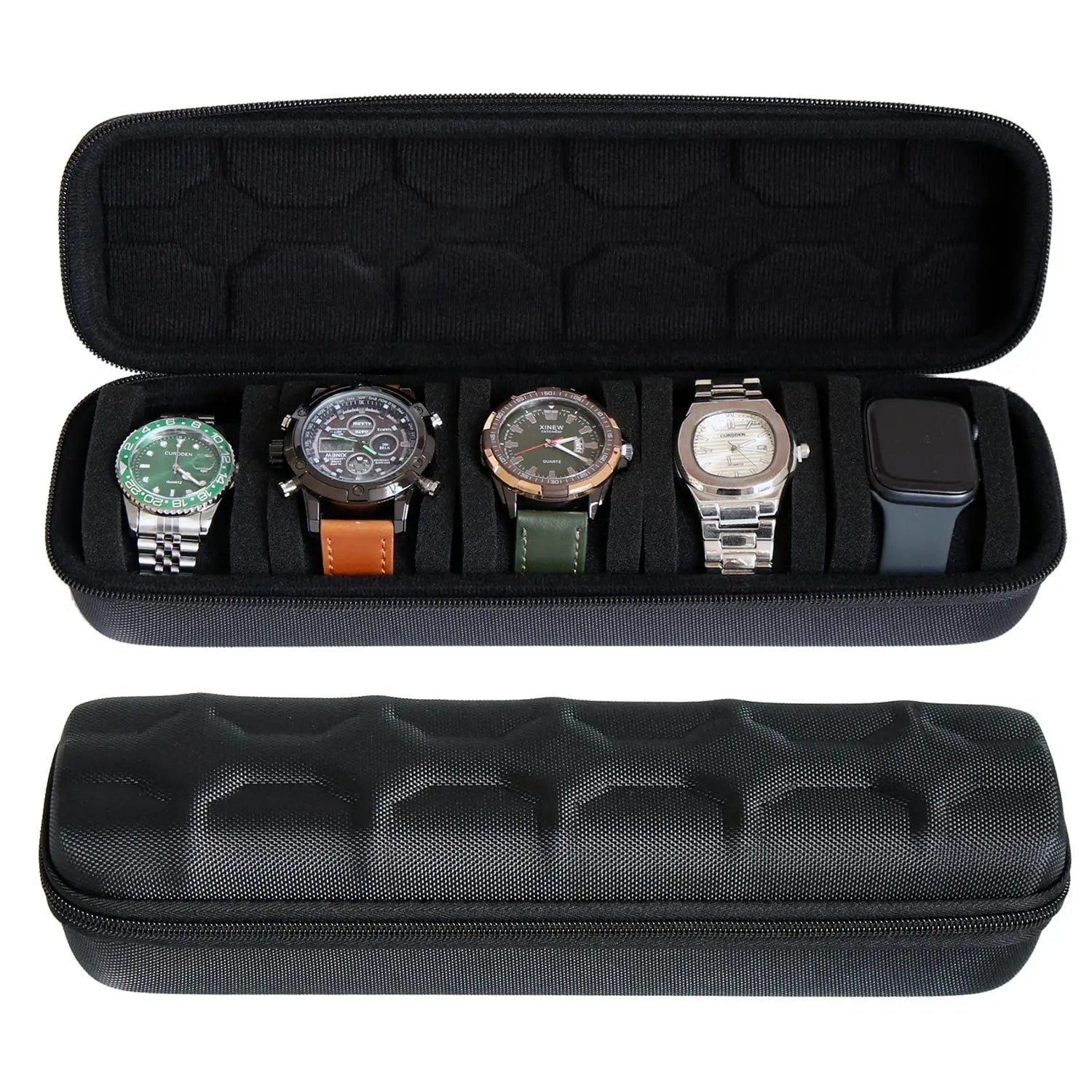 Porta Orologi - Black Eva 5 slot-Porta Orologi-1