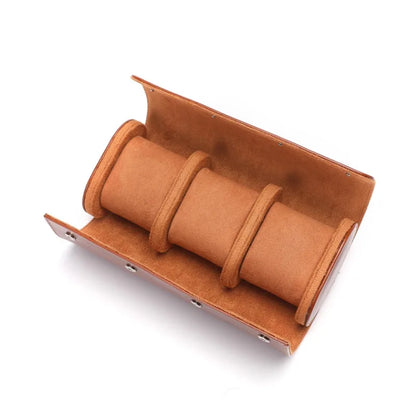 Astuccio – Pelle Marrone chiaro triplo 7