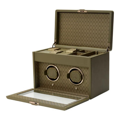 Carica orologi automatici doppio Earth Olive-Le Remontoir-1