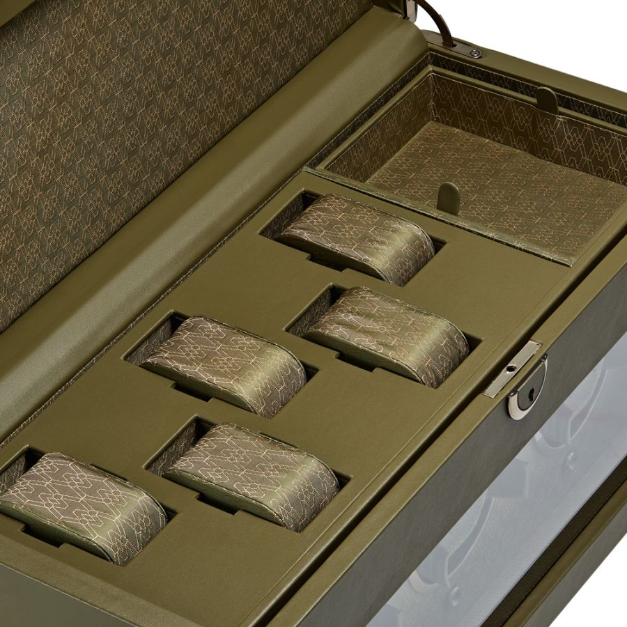 Carica orologi automatici triplo Earth Olive-Le Remontoir-5