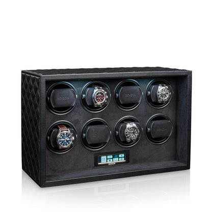 Carica Orologi Automatici - Black Serie 8 Nero-Le Remontoir-1