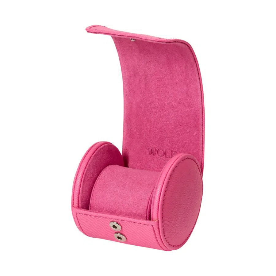 Custodia per orologi semplice Tutti Frutti rosa-Le Remontoir-3